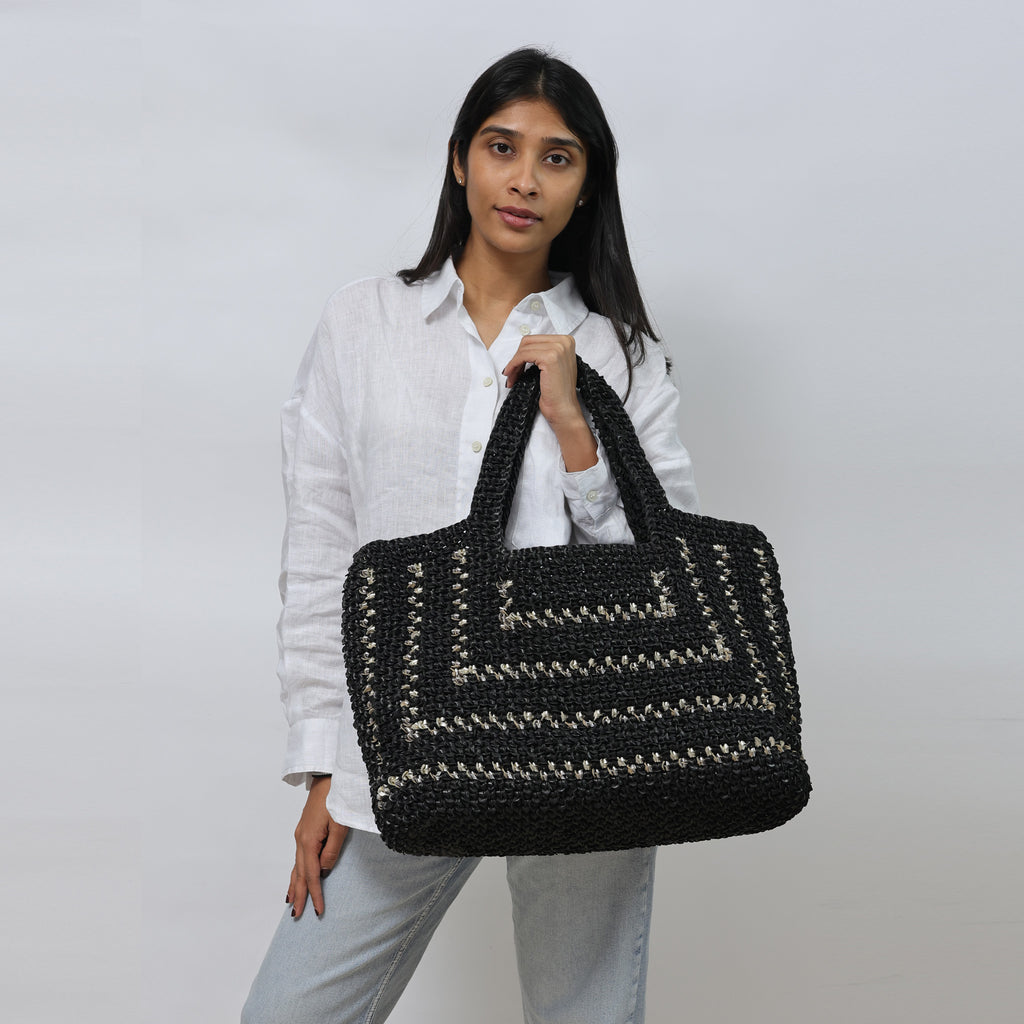 Black tote & Hobo Bag