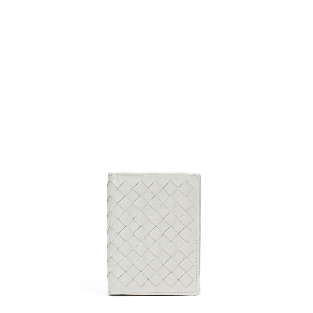 Off white Leather Passport Cover