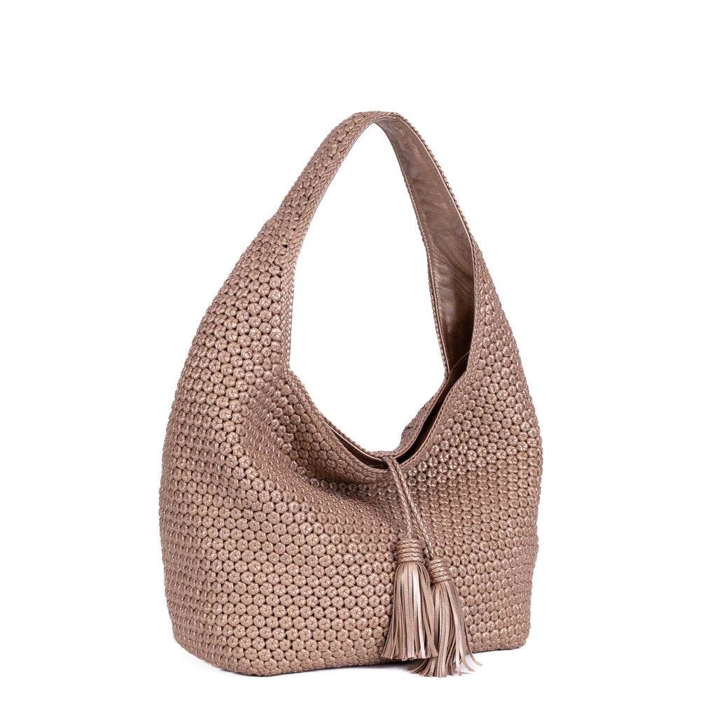 Metallic Hobo Bag