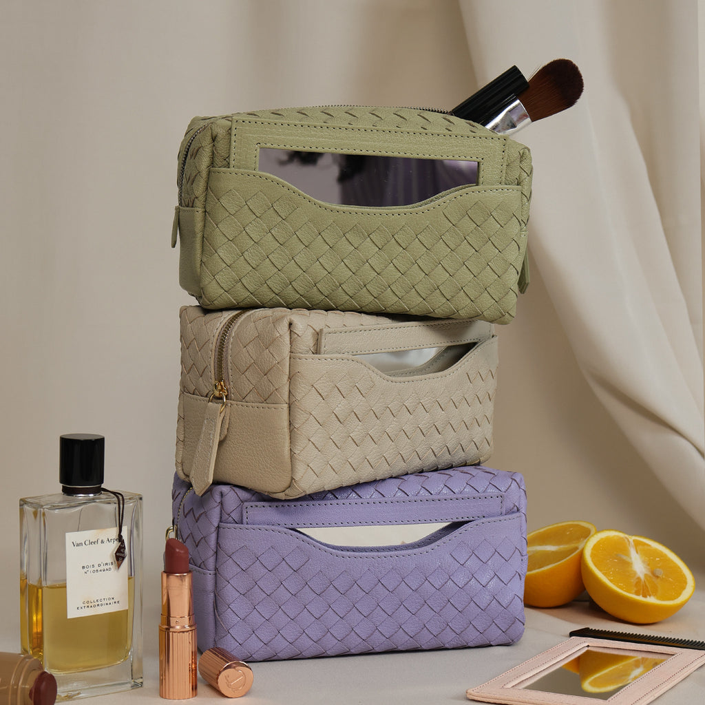 stylish cosmetic pouch