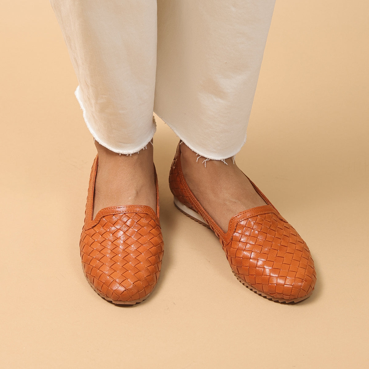 Shop Rust Women Loafer - Calonge