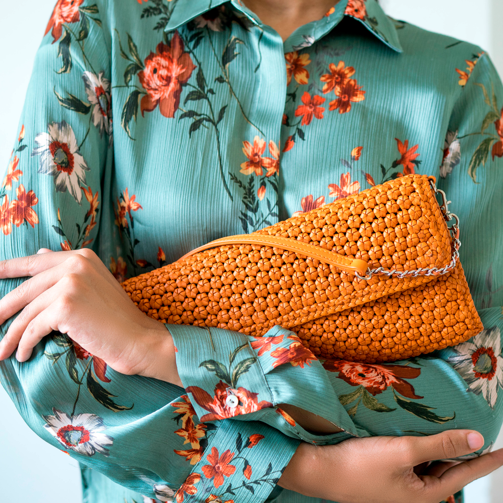 CA 1322 | OCTO WEAVE | ORANGE - Calonge