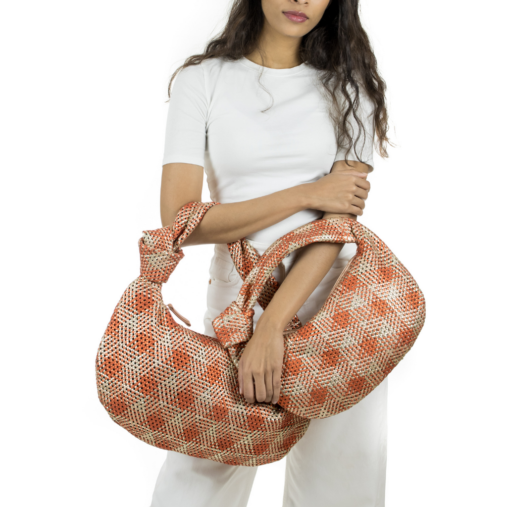 CA 1524 LARGE | HANDWOVEN FREDDY | METALLIC SUN - Calonge