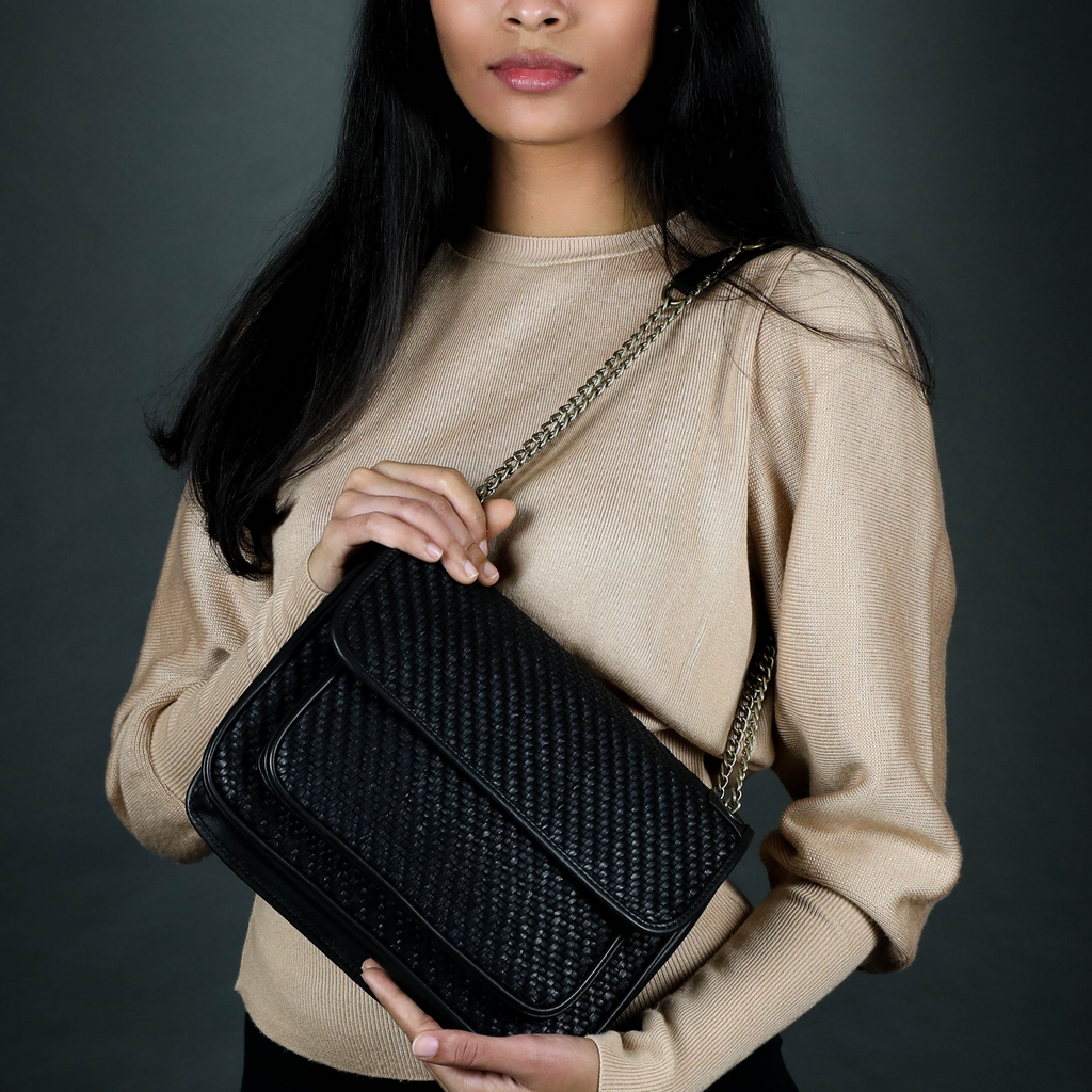 CA 1473 MEDIUM | WOVEN | BLACK - Calonge