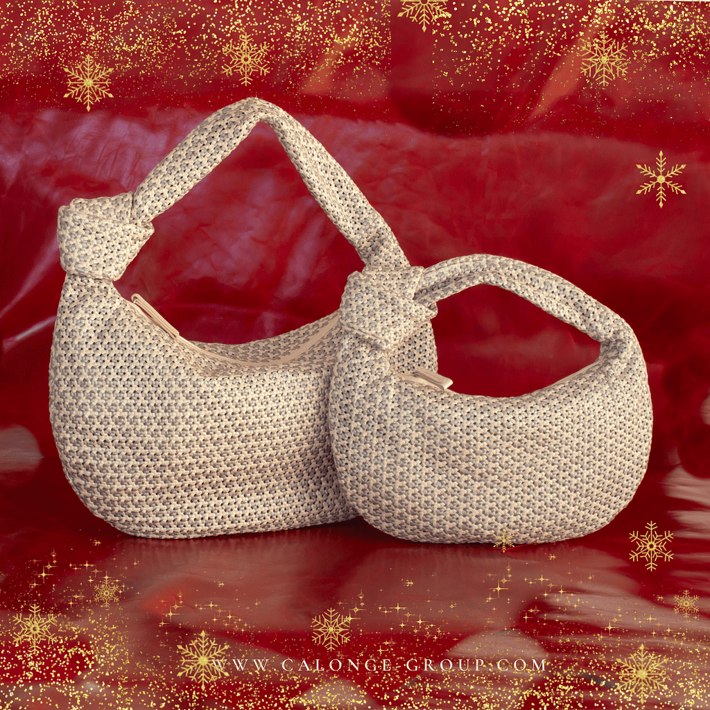 CA 1524 SMALL | HANDWOVEN FREDDY | METALLIC OYSTER - Calonge
