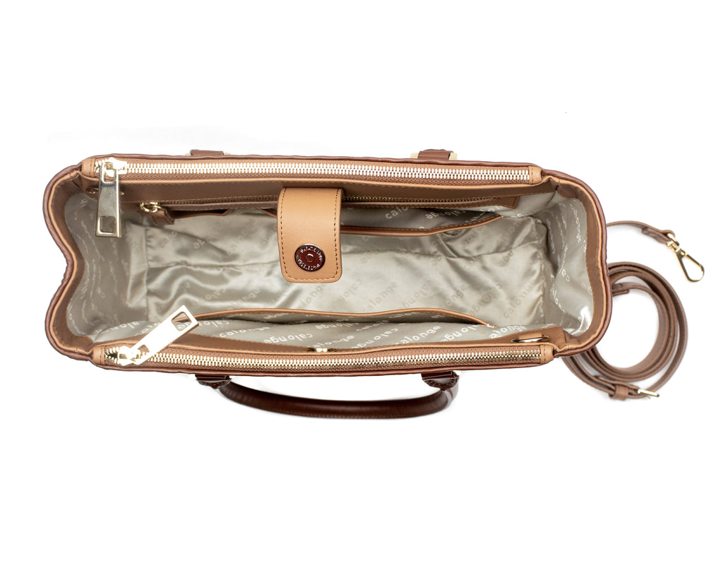 CA 1184 | WOVEN LEATHER AND RAFFIA | IRIDESCENT - Calonge