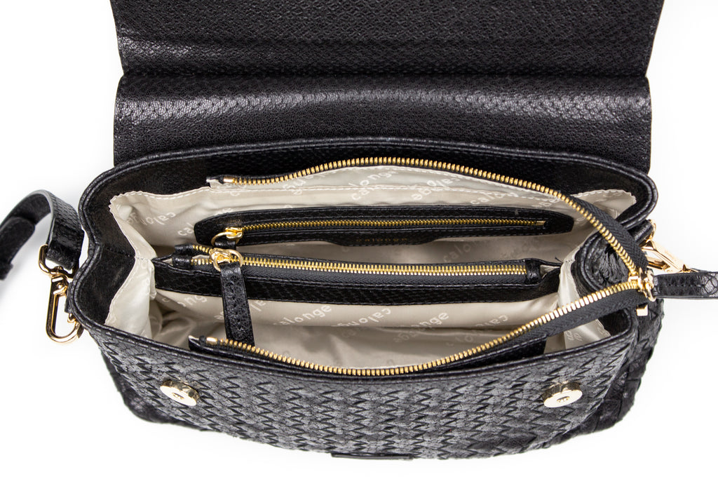 CA 1416 | INTERLACE | SHINY BLACK - Calonge