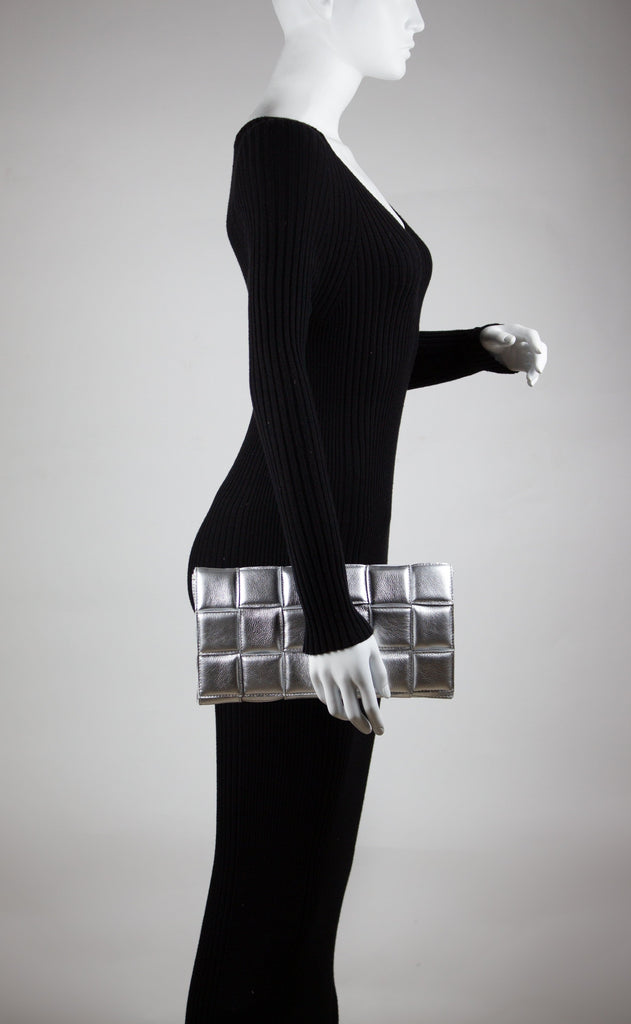CA 1419 | WOVEN PADDED | METALLIC SILVER - Calonge
