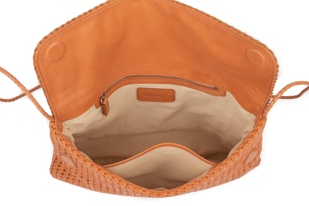 CA 1449 | WOVEN FLOWER | ORANGE - Calonge