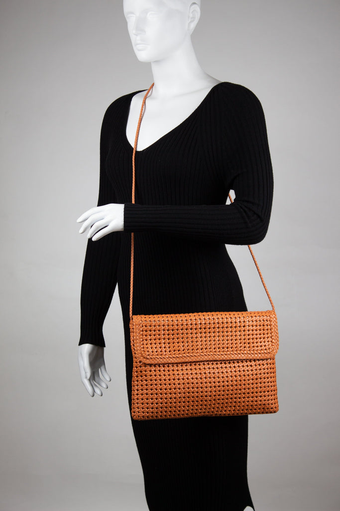 CA 1449 | WOVEN FLOWER | ORANGE - Calonge