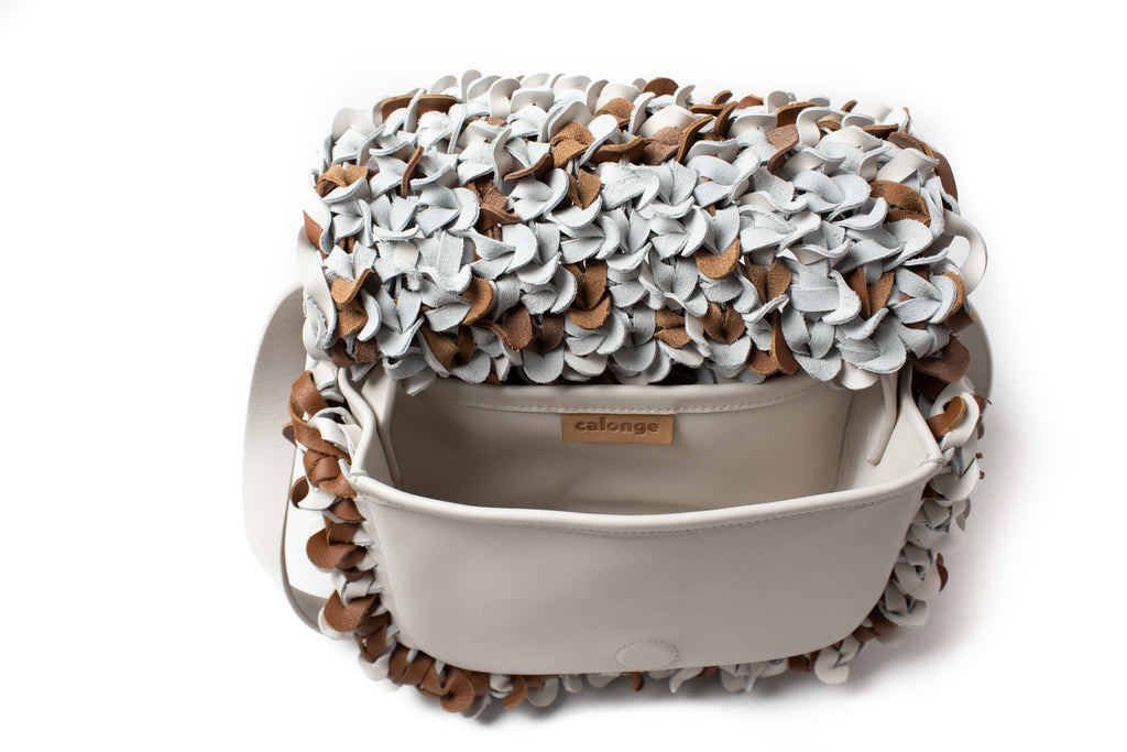 CA 1458 | BIG IRIS | BARK & OFF WHITE - Calonge