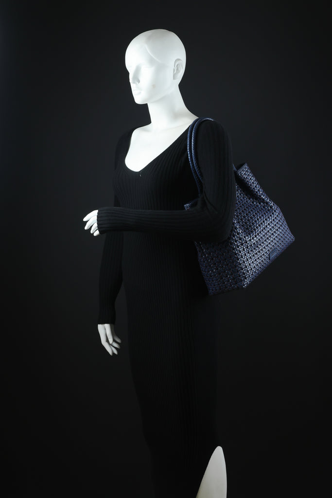 CA 1489 | HANDWOVEN MOULINET | MIDNIGHT BLUE - Calonge