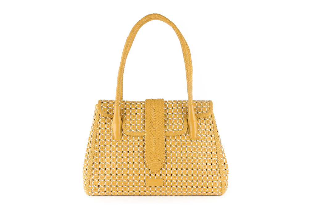 CA 1508 | HANDWOVEN MOULINET | MUSTARD - Calonge