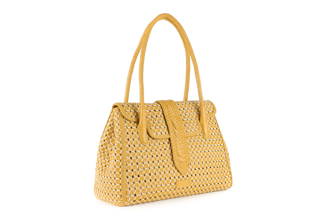 CA 1508 | HANDWOVEN MOULINET | MUSTARD - Calonge