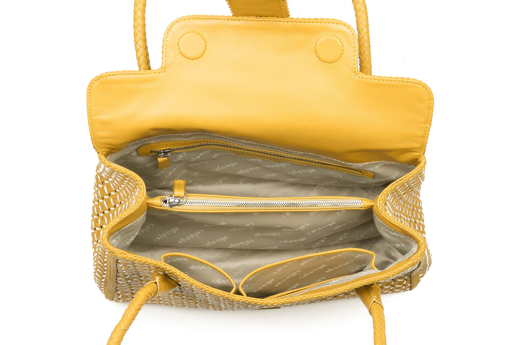 CA 1508 | HANDWOVEN MOULINET | MUSTARD - Calonge