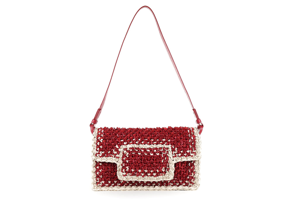 CA 1522 | HANDWOVEN IRIS | STRAWBERRY CHANTILLY - Calonge