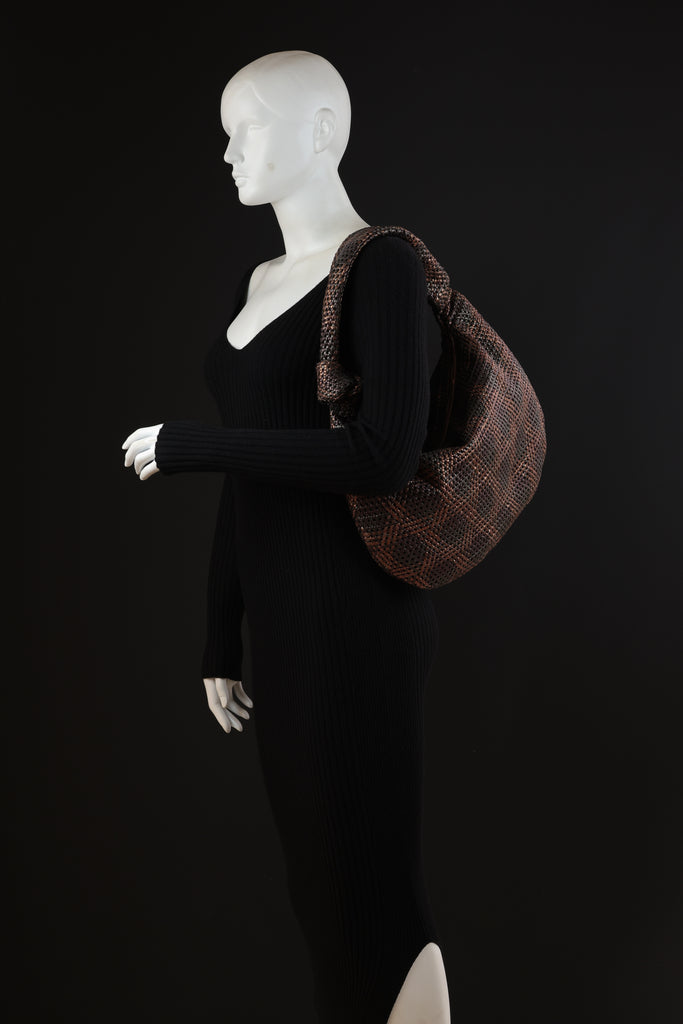 CA 1524 LARGE | HANDWOVEN FREDDY | METALLIC ALLOY - Calonge