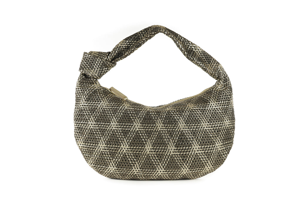 CA 1524 LARGE | HANDWOVEN FREDDY | METALLIC ASH BLONDE - Calonge