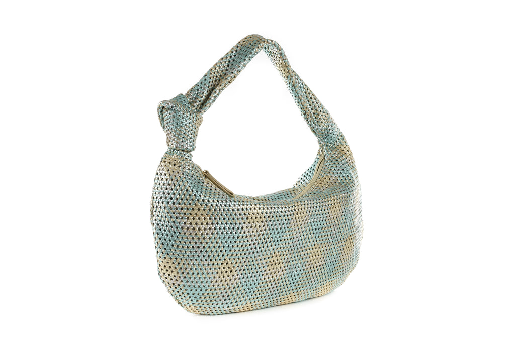 CA 1524 LARGE | HANDWOVEN FREDDY | METALLIC BEACH - Calonge