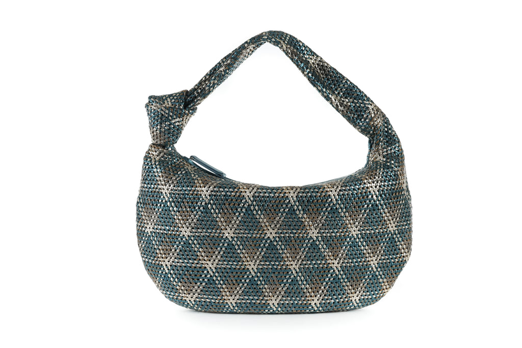 CA 1524 LARGE | HANDWOVEN FREDDY | METALLIC BLUEBERRY - Calonge