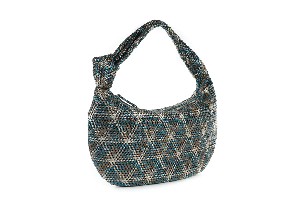 CA 1524 LARGE | HANDWOVEN FREDDY | METALLIC BLUEBERRY - Calonge