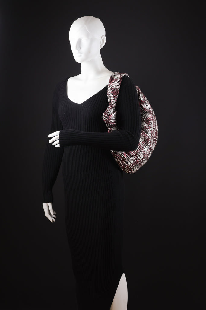 CA 1524 LARGE | HANDWOVEN FREDDY | METALLIC GRAPE - Calonge