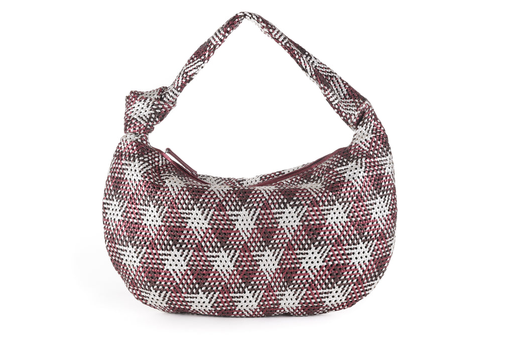 CA 1524 LARGE | HANDWOVEN FREDDY | METALLIC GRAPE - Calonge