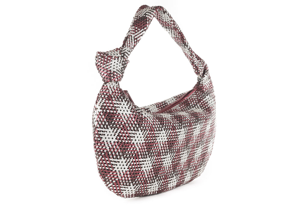 CA 1524 LARGE | HANDWOVEN FREDDY | METALLIC GRAPE - Calonge
