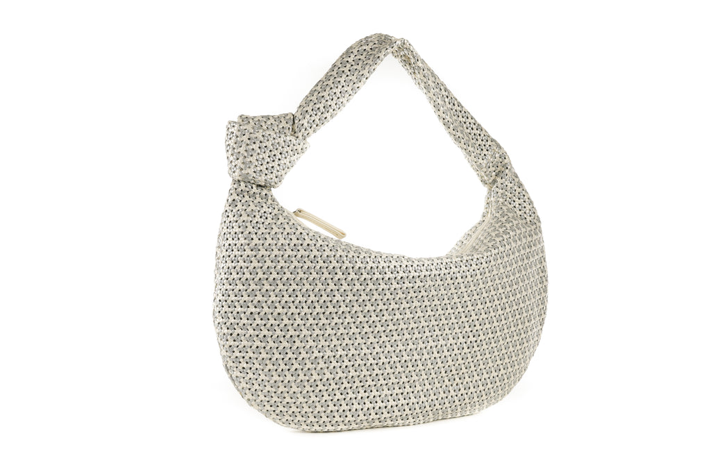 CA 1524 LARGE | HANDWOVEN FREDDY | METALLIC OYSTER - Calonge