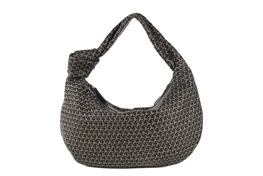 CA 1524 LARGE | HANDWOVEN FREDDY | METALLIC ONYX - Calonge