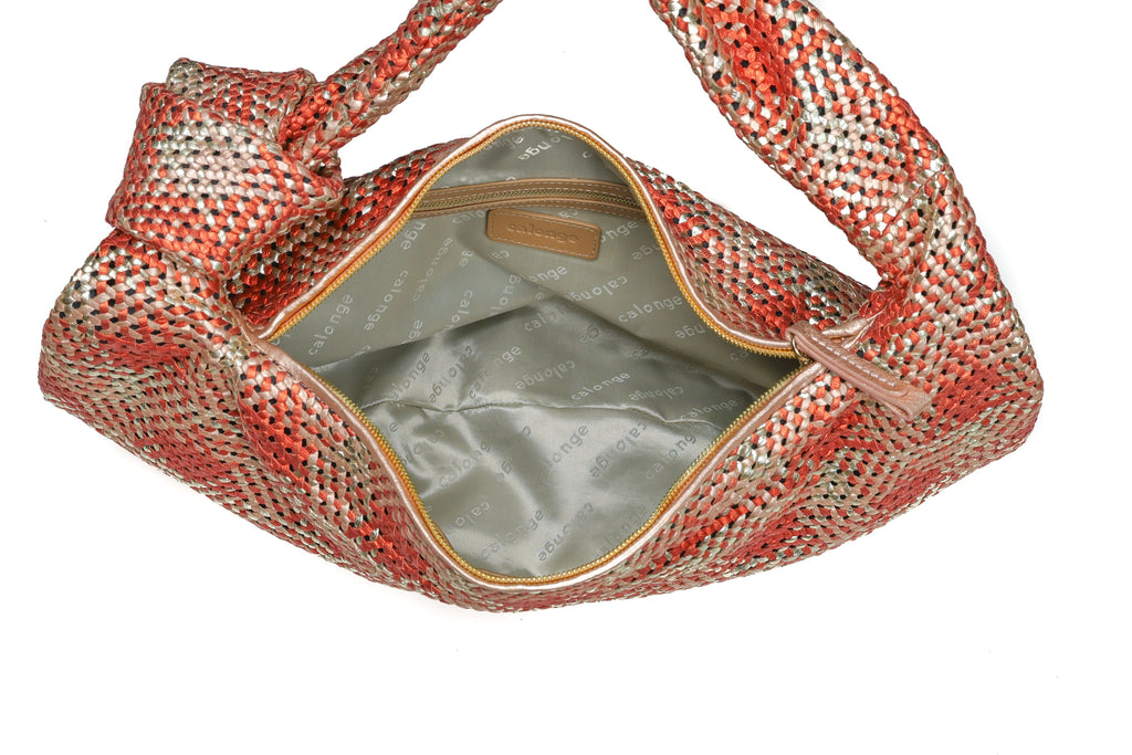 CA 1524 LARGE | HANDWOVEN FREDDY | METALLIC SUN - Calonge
