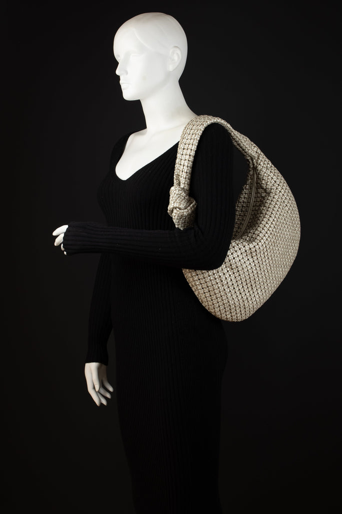 CA 1524 LARGE | HANDWOVEN MOULINET | NACRE - Calonge