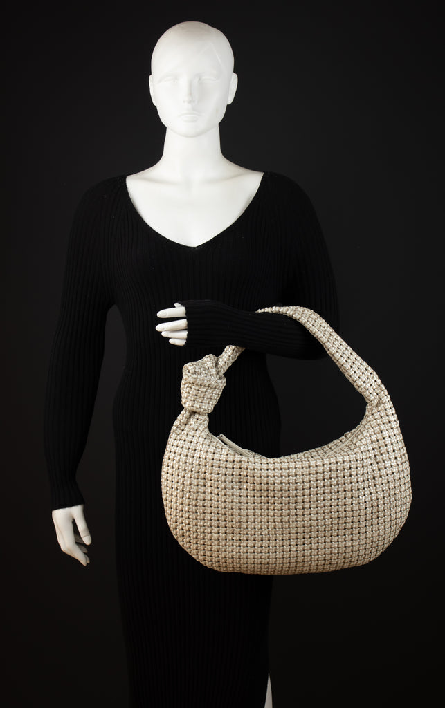 CA 1524 LARGE | HANDWOVEN MOULINET | NACRE - Calonge