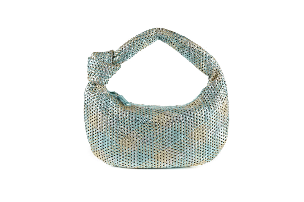 CA 1524 SMALL | HANDWOVEN FREDDY | METALLIC BEACH - Calonge