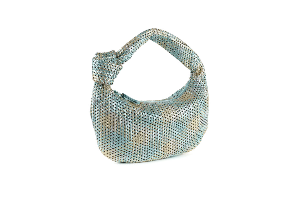 CA 1524 SMALL | HANDWOVEN FREDDY | METALLIC BEACH - Calonge