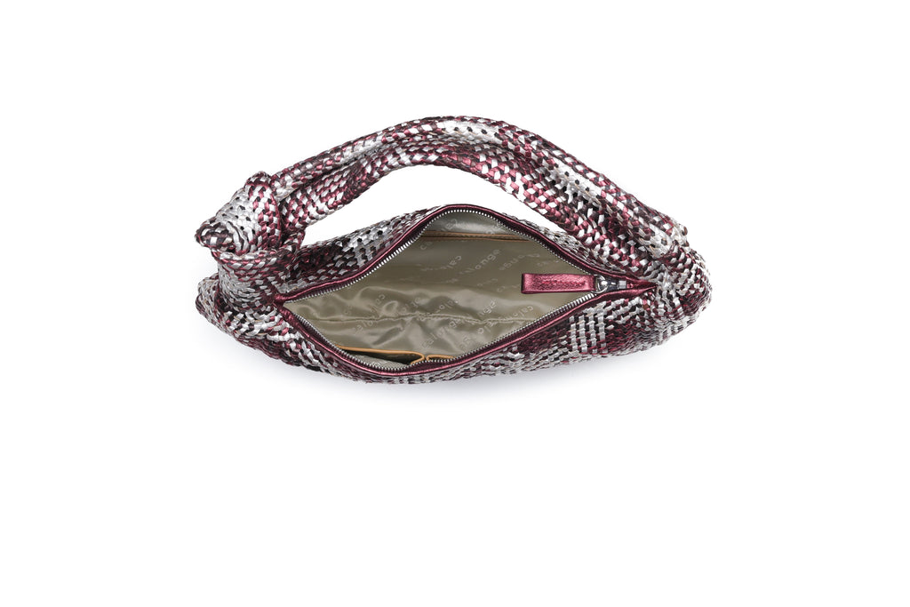 CA 1524 SMALL | HANDWOVEN FREDDY | METALLIC GRAPE - Calonge