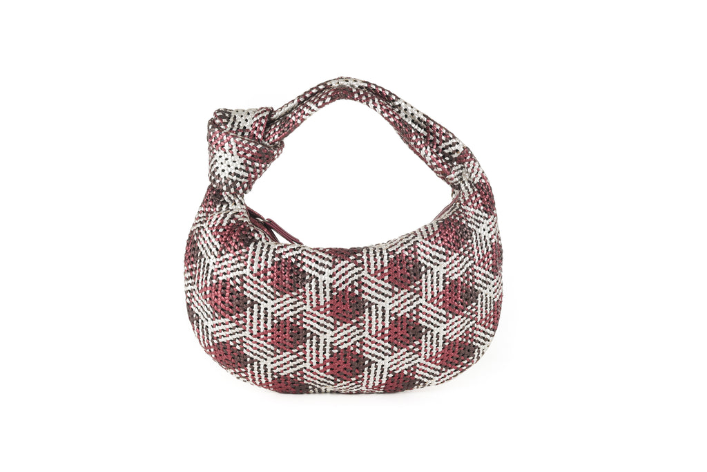 CA 1524 SMALL | HANDWOVEN FREDDY | METALLIC GRAPE - Calonge