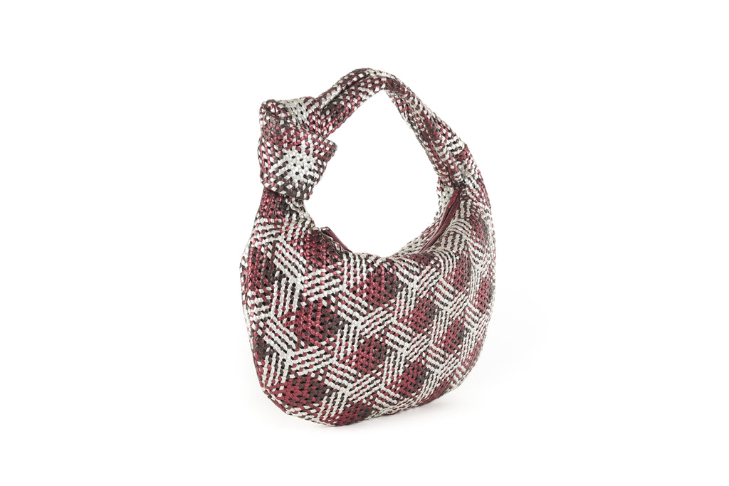 CA 1524 SMALL | HANDWOVEN FREDDY | METALLIC GRAPE - Calonge