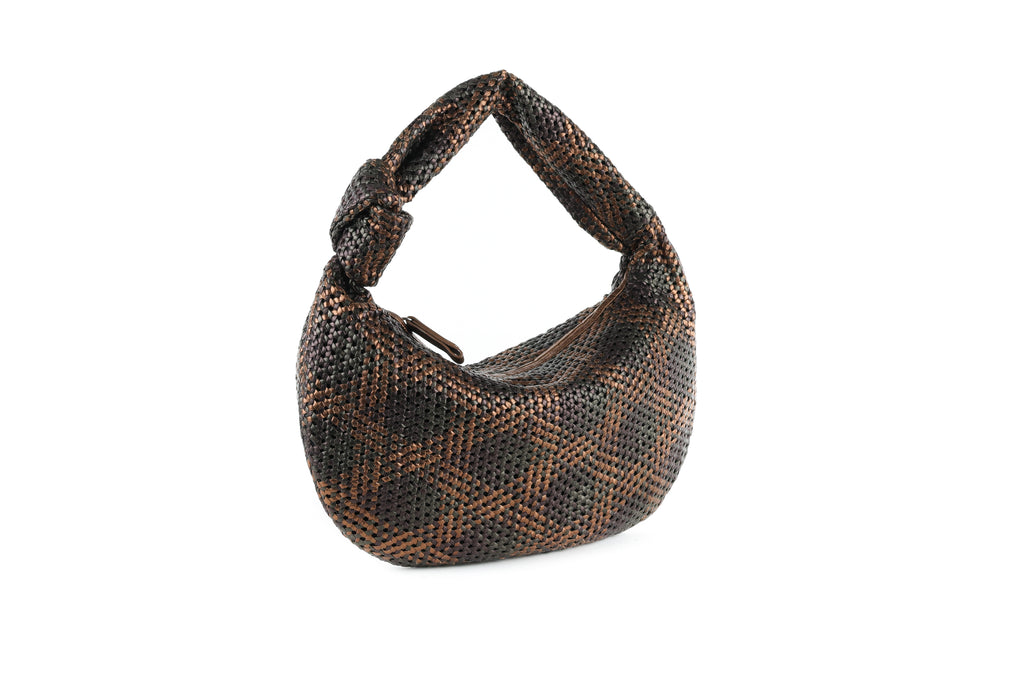 CA 1524 SMALL | HANDWOVEN FREDDY | METALLIC ALLOY - Calonge