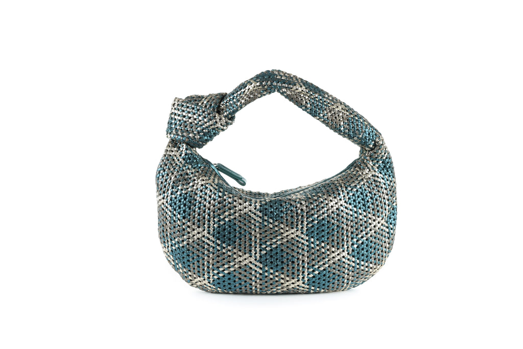 CA 1524 SMALL | HANDWOVEN FREDDY | METALLIC BLUEBERRY - Calonge