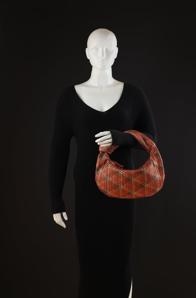 CA 1524 SMALL | HANDWOVEN FREDDY | METALLIC FLAME - Calonge