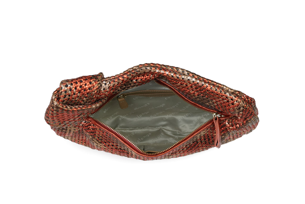 CA 1524 SMALL | HANDWOVEN FREDDY | METALLIC FLAME - Calonge