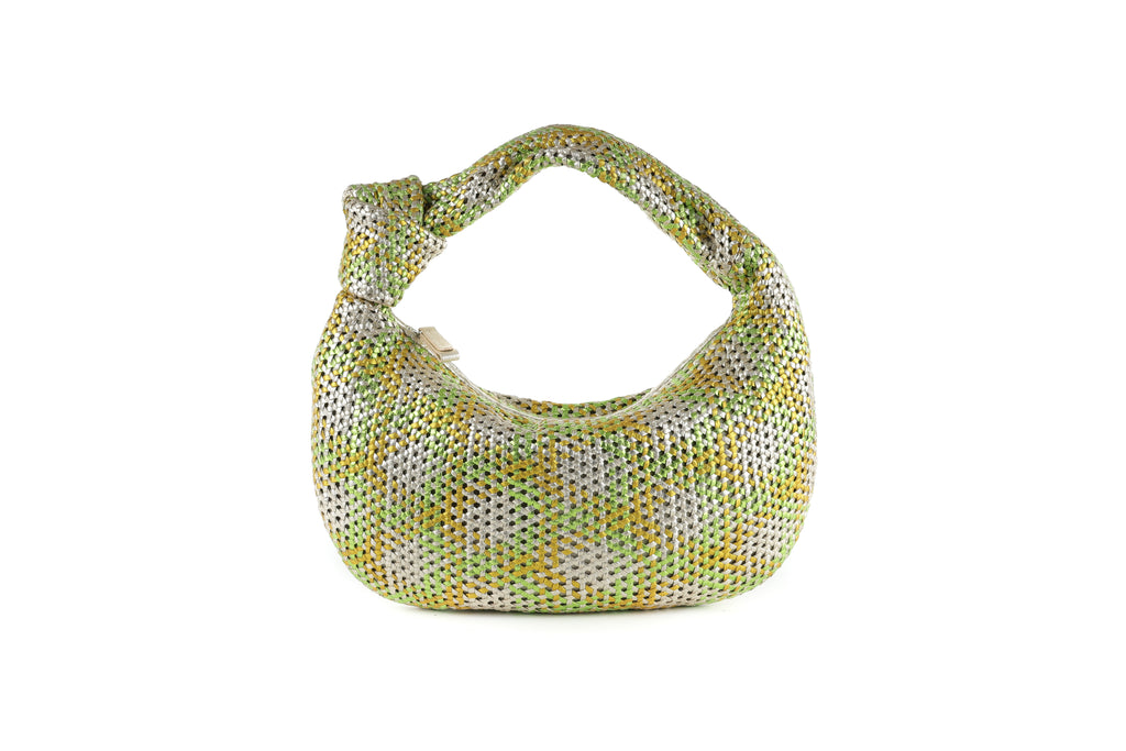 CA 1524 SMALL | HANDWOVEN FREDDY | METALLIC GOOSEBERRY - Calonge