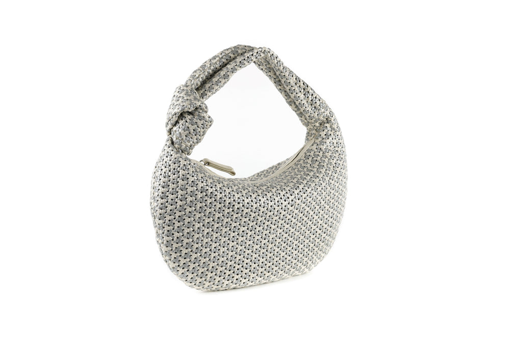 CA 1524 SMALL | HANDWOVEN FREDDY | METALLIC OYSTER - Calonge