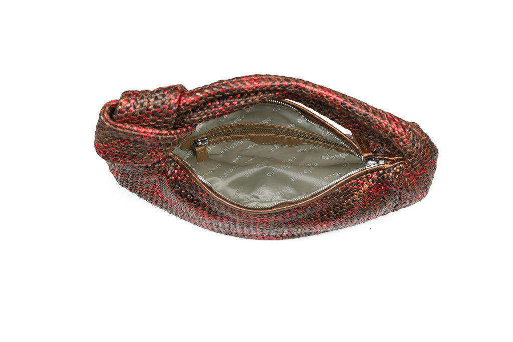 CA 1524 SMALL | HANDWOVEN FREDDY | METALLIC VOLCANO - Calonge