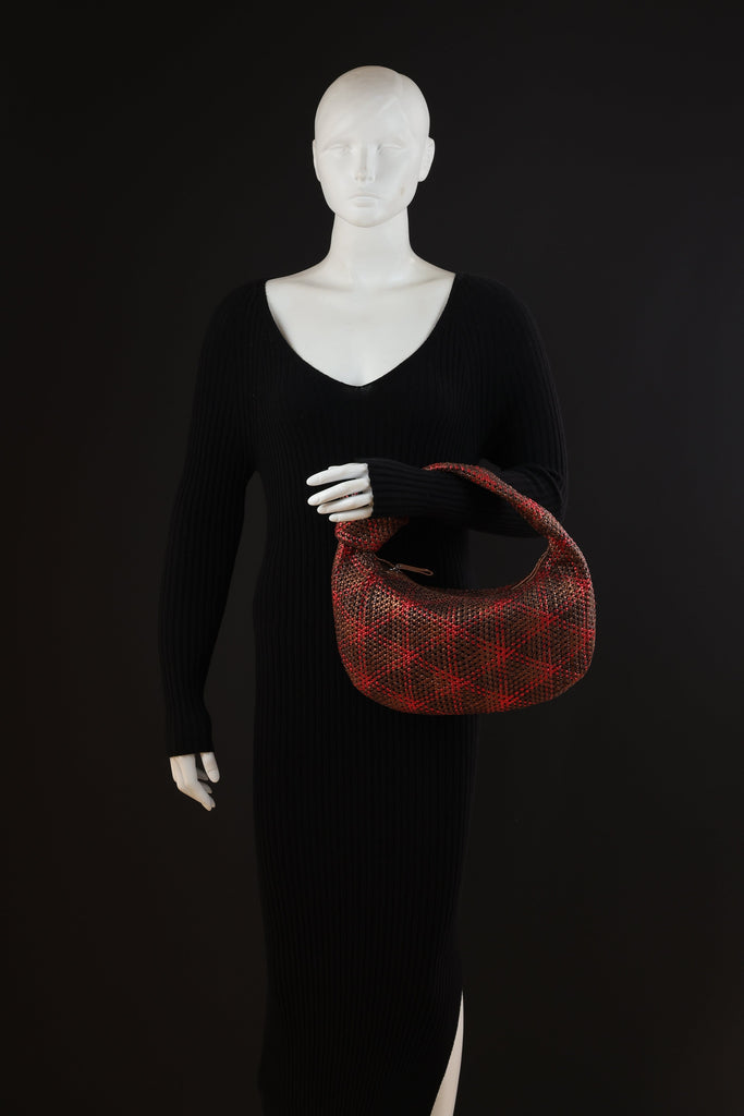 CA 1524 SMALL | HANDWOVEN FREDDY | METALLIC VOLCANO - Calonge