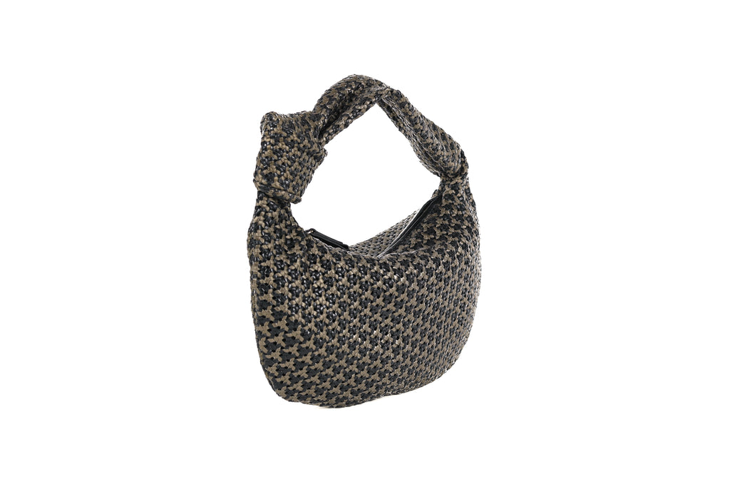 CA 1524 SMALL | HANDWOVEN FREDDY | METALLIC ONYX - Calonge