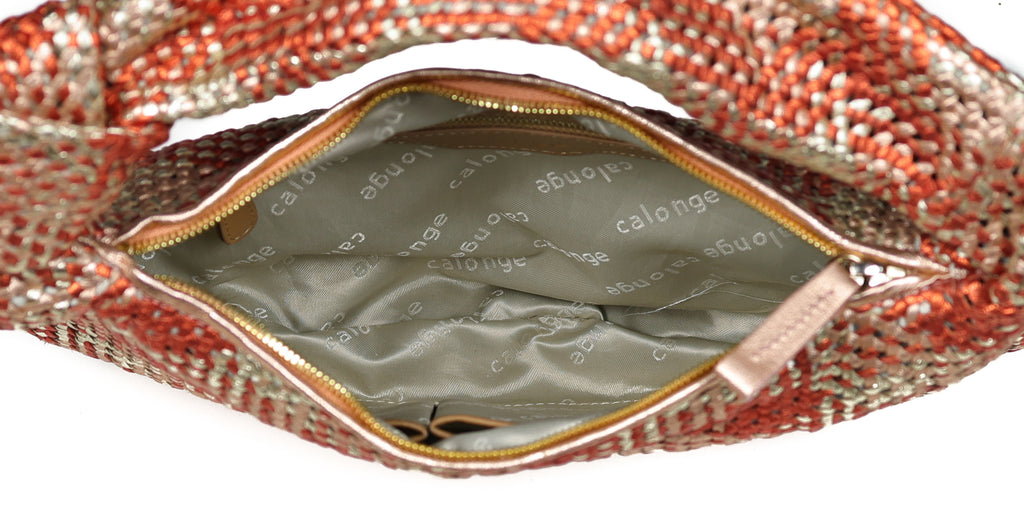 CA 1524 SMALL | HANDWOVEN FREDDY | METALLIC SUN - Calonge