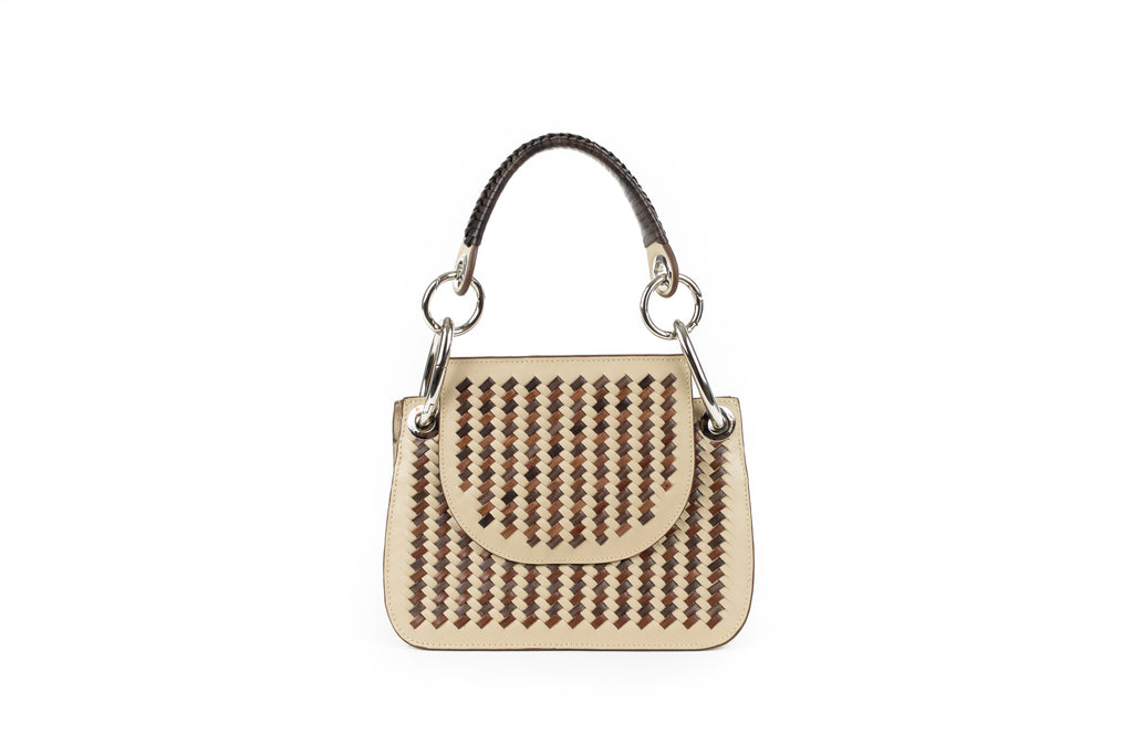 CA  1533 SMALL | INTERLACED | BROWN MULTI - Calonge