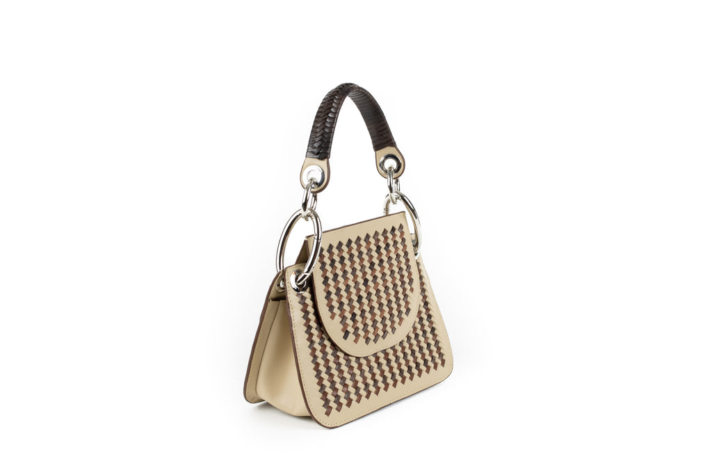 CA  1533 SMALL | INTERLACED | BROWN MULTI - Calonge